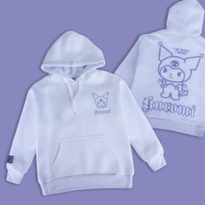 Kuromi Front and Back Printed Hoodie 