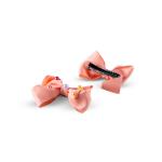 Girl's Bright Pearl Embellished Bow Hair Clip
