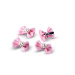 Girl's Pearl Cluster Bow Hair Clip