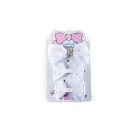 Girl's Elegant Rhinestone Crystal Accent Bow Hair Clip