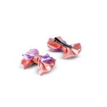 Girl's Dual-Tone Bow Hair Clip