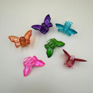 Butterfly hair Clips Set for Kids and Teens Set of 6pcs